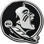 FANMATS Florida State University Black, Chrome Emblem