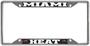 FANMATS Miami Heat License Plate Frame