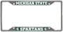 FANMATS Michigan State University License Plate Frame