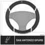 FANMATS Steering Wheel Cover Black