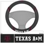FANMATS Steering Wheel Cover Black