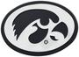 FANMATS University Of Iowa Black, Chrome Emblem