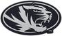 FANMATS University Of Missouri Black, Chrome Emblem