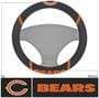 FANMATS Steering Wheel Cover Black