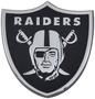 FANMATS Las Vegas Raiders Black, Chrome Emblem