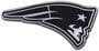 FANMATS New England Patriots Black, Chrome Emblem