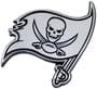 FANMATS Tampa Bay Buccaneers Black, Chrome Emblem