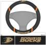 FANMATS Steering Wheel Cover Black
