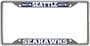 FANMATS Seattle Seahawks License Plate Frame