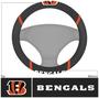 FANMATS Steering Wheel Cover Black