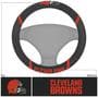 FANMATS Steering Wheel Cover Black