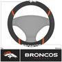 FANMATS Steering Wheel Cover Black