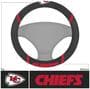FANMATS Steering Wheel Cover Black