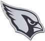 FANMATS Arizona Cardinals Black, Chrome Emblem