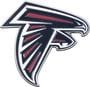 FANMATS Atlanta Falcons Black, Red Emblem