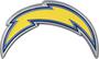 FANMATS Los Angeles Chargers Blue, Yellow Emblem