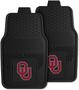 FANMATS Multi-Color University Of Oklahoma Vinyl Floor Mat Set