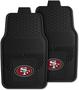 FANMATS Multi-Color San Francisco 49ers Vinyl Floor Mat Set