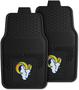 FANMATS Multi-Color Los Angeles Rams Vinyl Floor Mat Set