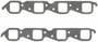 Fel-Pro High Performance Square Port Perforated Steel Core Exhaust Manifold Gasket Set