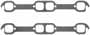 Fel-Pro High Performance Rectangle Port Perforated Steel Core Exhaust Manifold Gasket Set