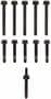 Fel-Pro 7/16-14 Inch Thread Hex Head Bolt Set