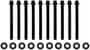 Fel-Pro M10 Thread Triple Square Head Bolt Set