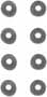 Fel-Pro Rubber Deflector Valve Stem Oil Seal Set