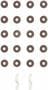 Fel-Pro Rubber Positive Valve Stem Oil Seal Set
