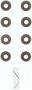 Fel-Pro Rubber Valve Stem Oil Seal Set