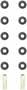 Fel-Pro Rubber Valve Stem Oil Seal Set