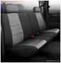 FIA Inc LeatherLite Gray Bench, Split 50/50 Seat Cover