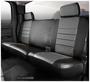 FIA Inc LeatherLite Gray Bench, Split 40/60 Seat Cover
