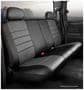 FIA Inc LeatherLite Gray Bench, Split 50/50 Seat Cover