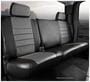 FIA Inc LeatherLite Gray Bench, Split 60/40 Seat Cover