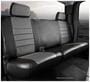 FIA Inc LeatherLite Gray Bench, Split 60/40 Seat Cover