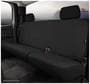 FIA Inc Seat Protector Black Bench, Split 40/60 Seat Cover