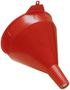 Funnel King Red Polyethylene 6 Quart Funnel