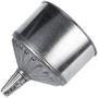 Funnel King Silver Galvanized Steel 8 Quart Galvanized Funnel