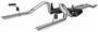 Flowmaster American Thunder 2-1/2 Inch Aluminized Steel Exhaust System