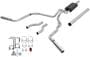 Flowmaster American Thunder 2-1/2 Inch Aluminized Steel Exhaust System