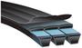 Gates Hi-Power PowerBand V-Belt 1/2 Inch x 87 Inch