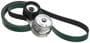Gates FleetRunner Serpentine Belt Kit 1-1/16 Inch x 113 Inch