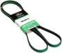 Gates FleetRunner Micro-V Serpentine Belt 4 Rib 75-1/16 Inch
