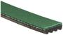 Gates FleetRunner Micro-V Serpentine Belt 4 Rib 76-11/16 Inch