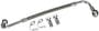 Gates PowerGrip Steel Turbocharger Oil Line
