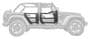 Go Rhino Trailline Tube Door