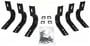 Go Rhino Nerf/Step Bar Mounting Brackets
