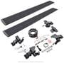 Go Rhino Black, White Aluminum Running Board