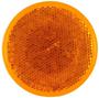 Grote Round Amber Reflector